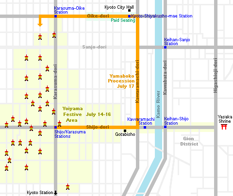 Gion Map