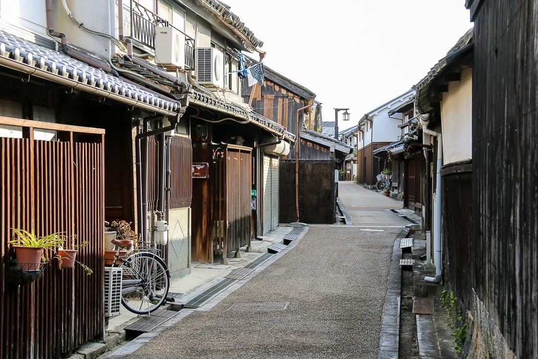 Takenouchi Kaido, the oldest recorded road in Japan