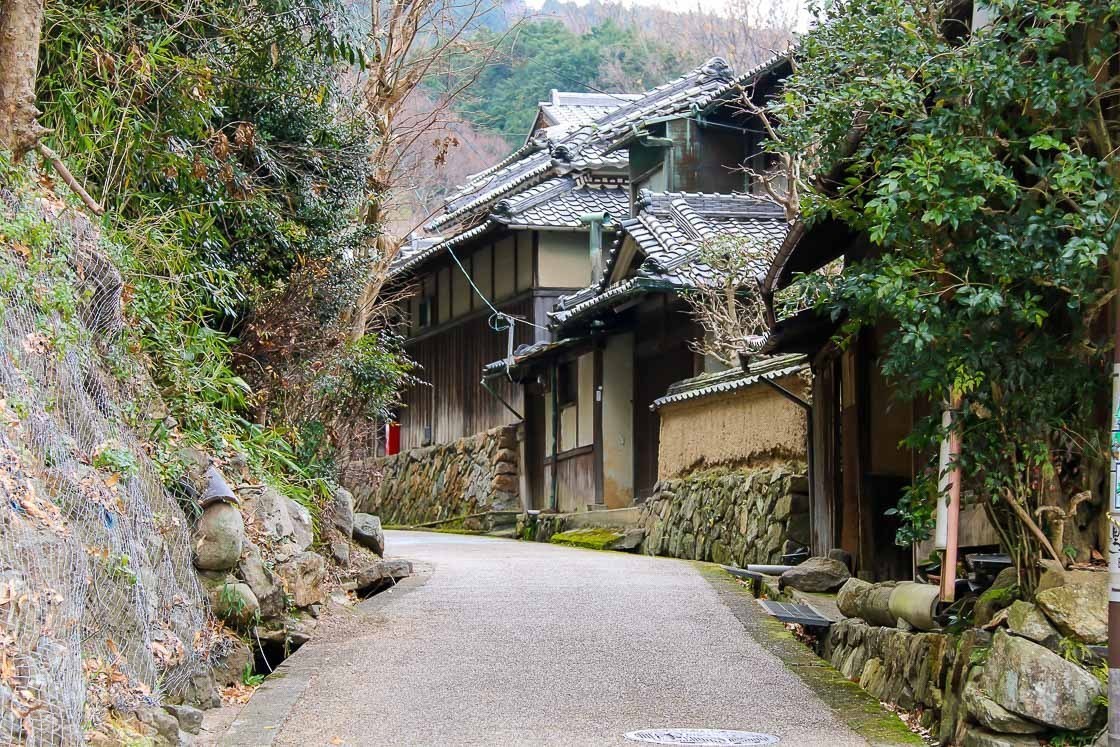 Takenouchi Kaido, the oldest recorded road in Japan