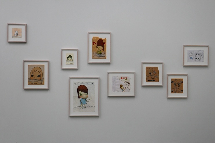 ©YOSHITOMO NARA, Girly Mountain , 2011, shown with dolls collected by ...