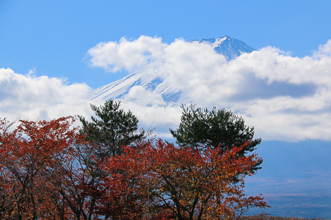 Autumn Color Reports 2016 - Mount Fuji: Approaching Peak