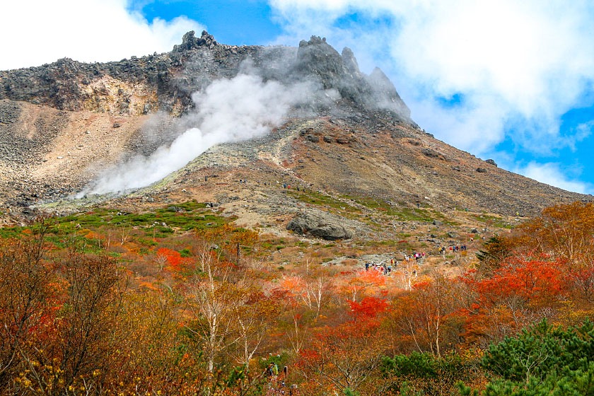 Autumn Color Reports 18 Nasu Peak Colors