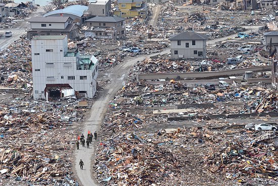 Recovery from the March 11 Disaster - One month after the tsunami