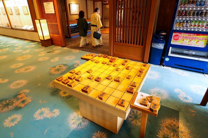 Mahjong Set in Ivory, Mahjong Museum, Chiba, Japan