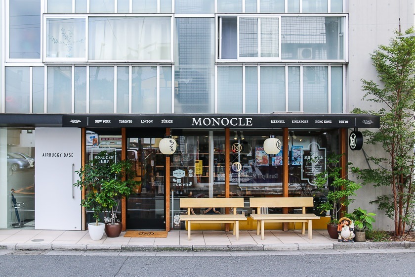 monocle calls tomigaya home with their office and retail store