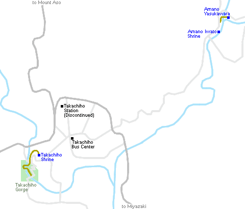 Mt. Aso to Takachiho: How to get to and around Takachiho - Access ...