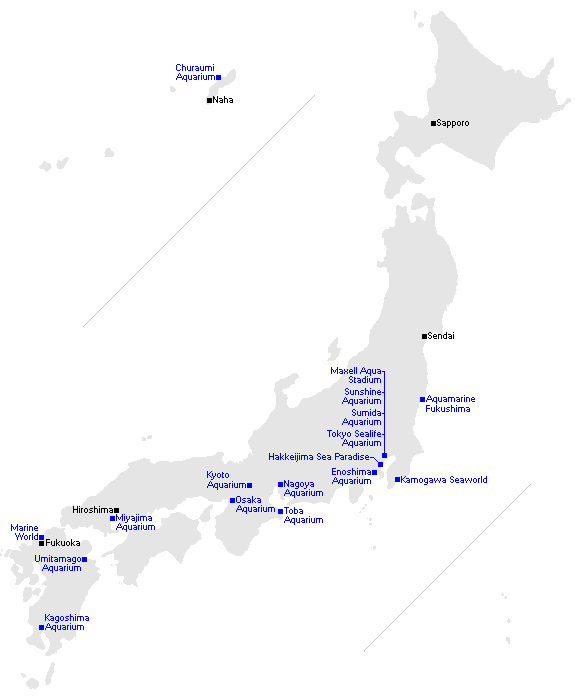 Aquariums in Japan