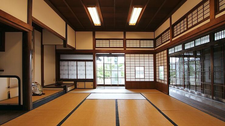 Full Japanese Tatami Style Living Room