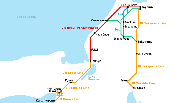 Takayama Hokuriku Area Tourist Pass